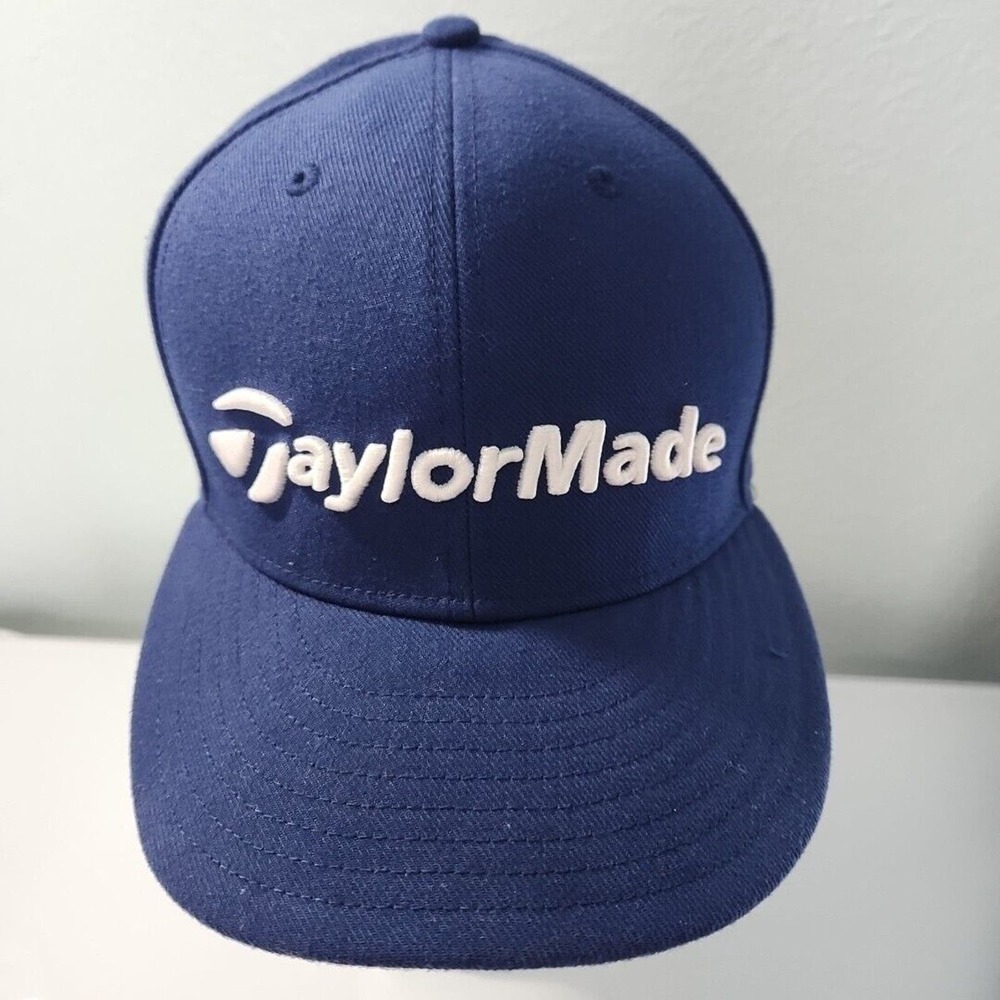 New Era 9Fifty TaylorMade Golf Blue Snapback Hat Cap R15 Aero Burner Adjustable‎